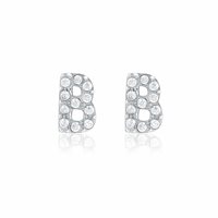 Orecchini Brand Donna Personal Cristalli in Acciaio Cristallo 02ER002B